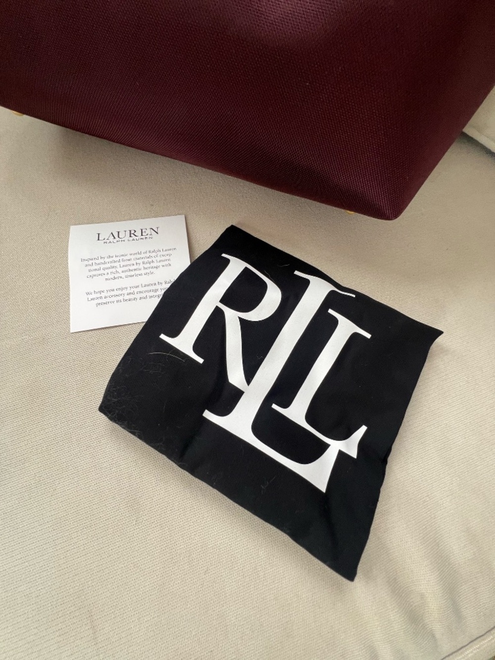 Ralph Lauren Nylon Keaton Tote - Picture 5 of 5